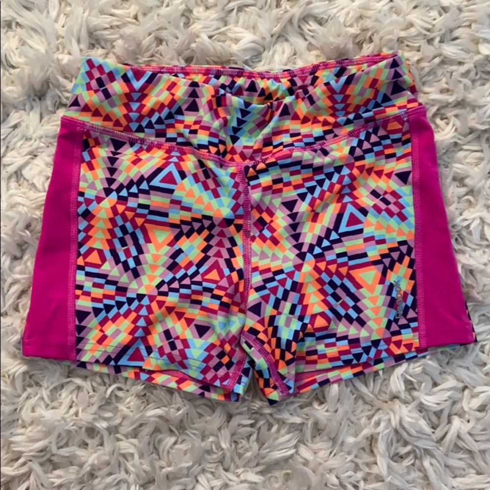 Reebok youth large spandex shorts